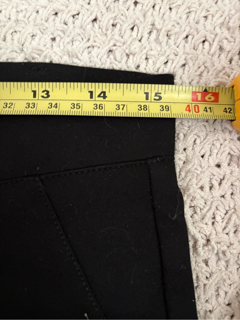 Betabrand Straight Leg Stretch Slacks Women’s M Petite Black Professional Office - Picture 3 of 4